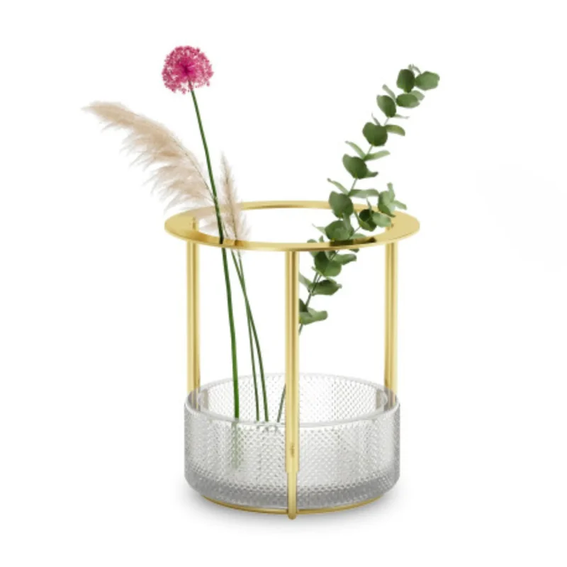 adjustable brass vase by umbra tesora perfect fit for any home d cor