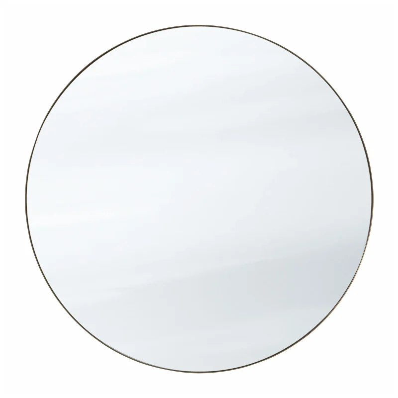 amore large round mirror 115cm sc49 by tradition