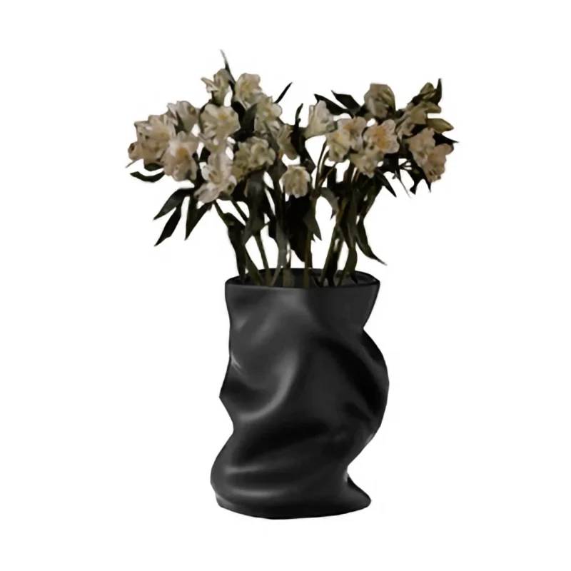 audo copenhagen black collapse vase