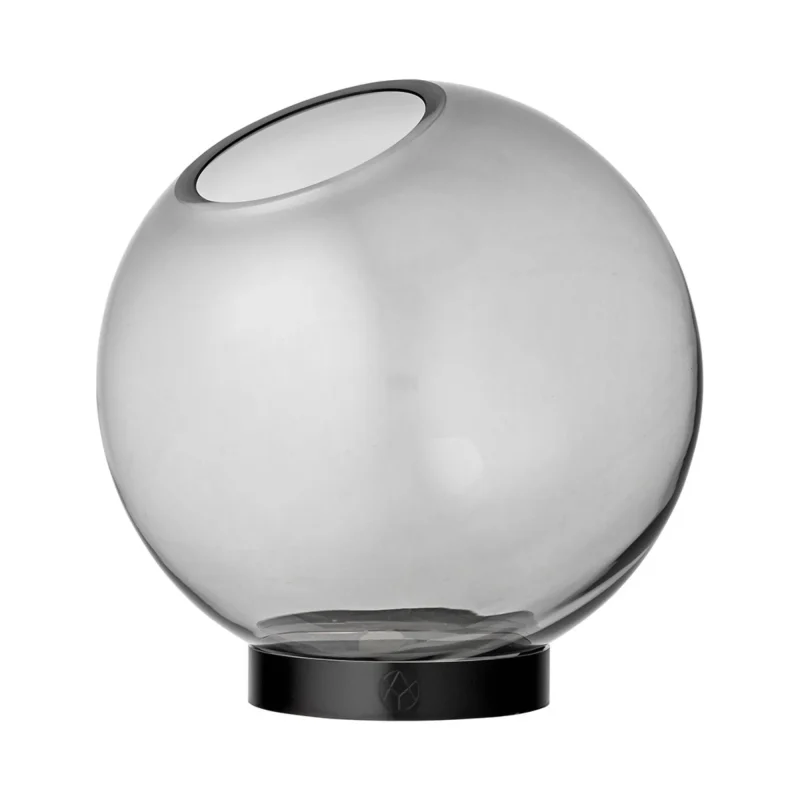 aytm globe vase 17 black easy returns