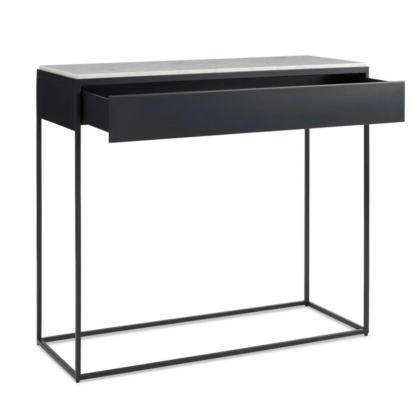 blu dot construct console with drawer modern storage solution