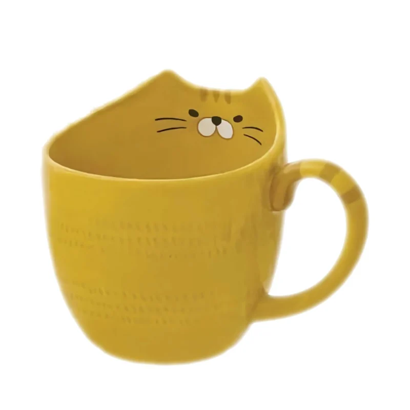 charming cat mug tokotoko kannya