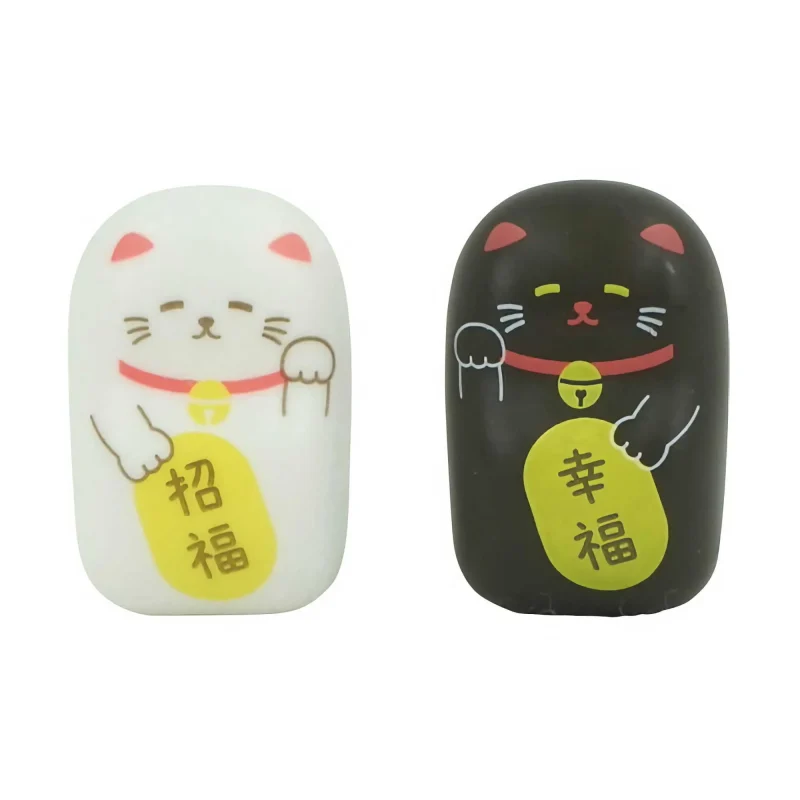 charming maneki neko chopstick holder