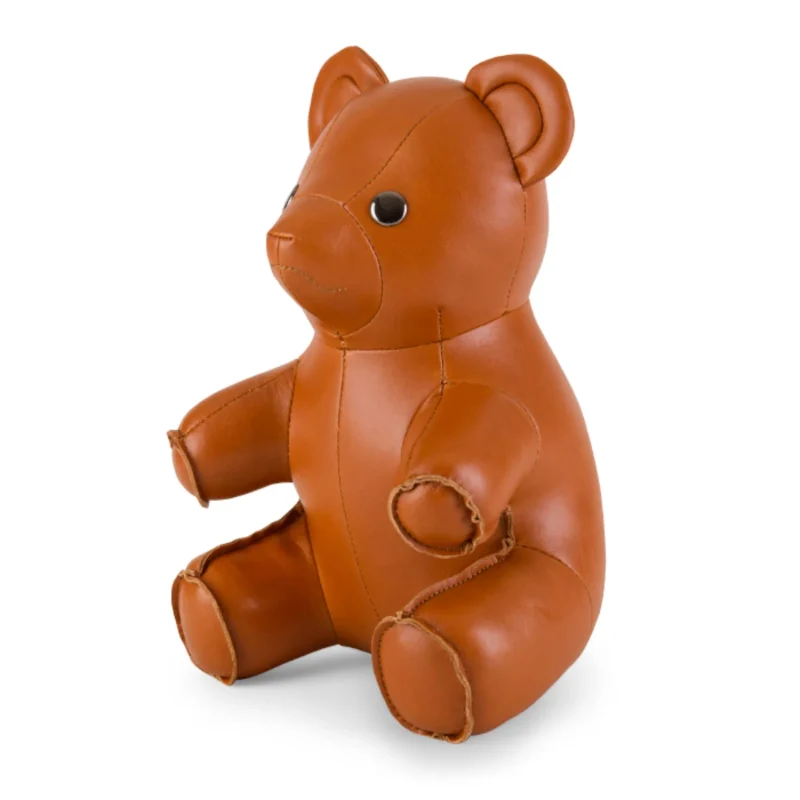 classic zuny bear bookend for home office