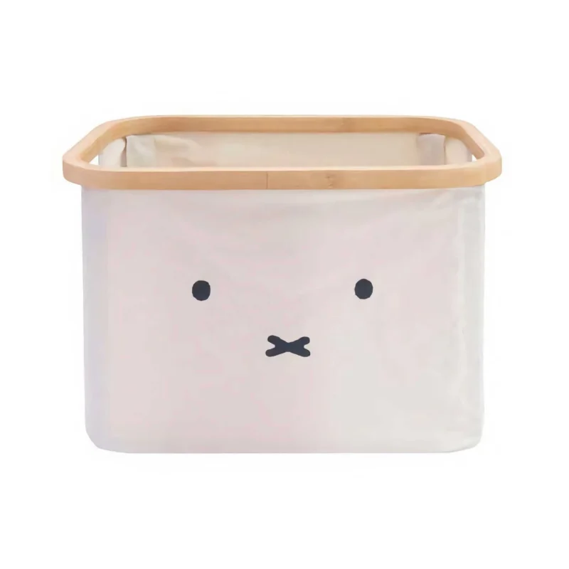 compact miffy 16l foldable laundry basket easy storage