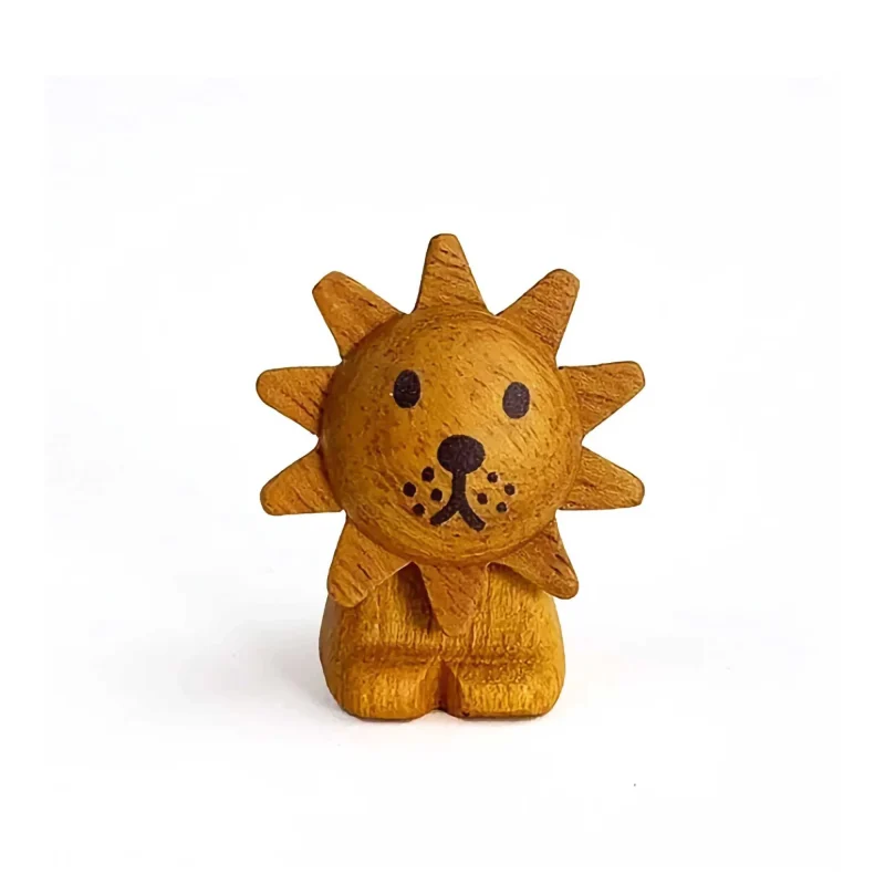 dick bruna wooden lion chopstick rest