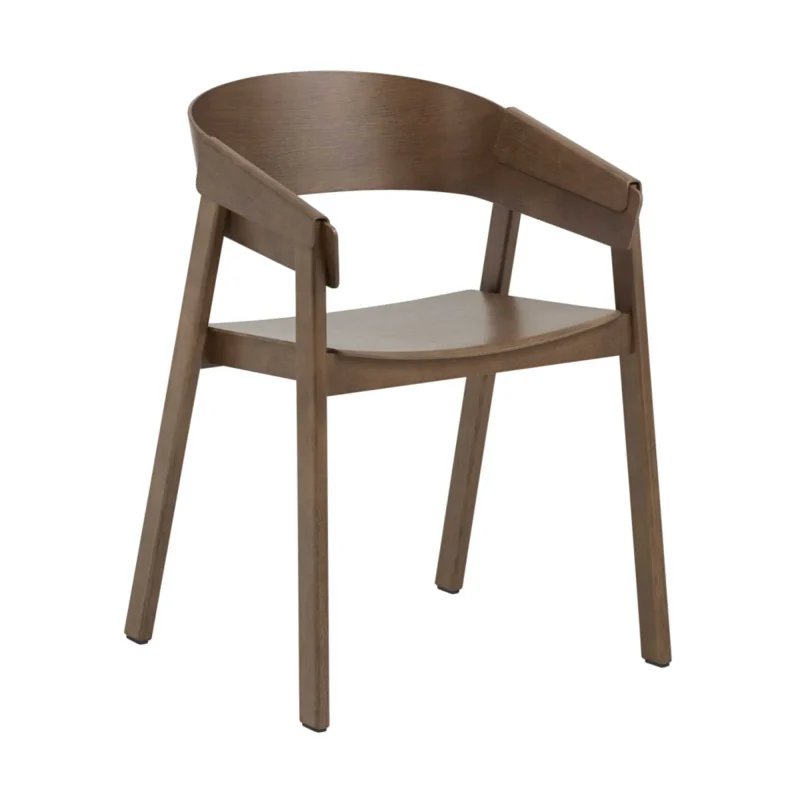 eco friendly muuto cover armchair dark brown comfort style