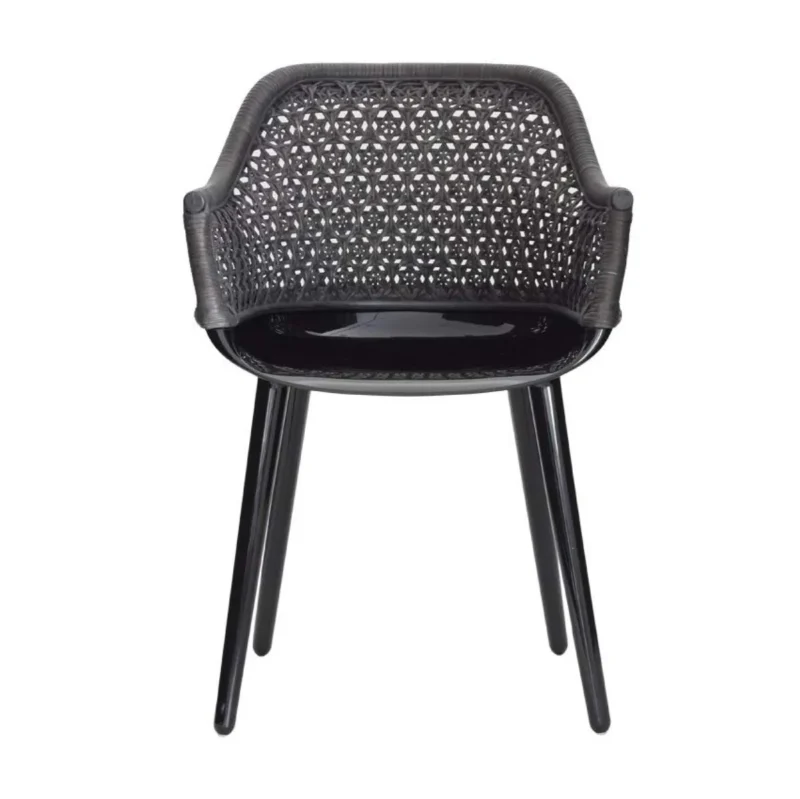 elegant black magis cyborg armchair high end seating solution