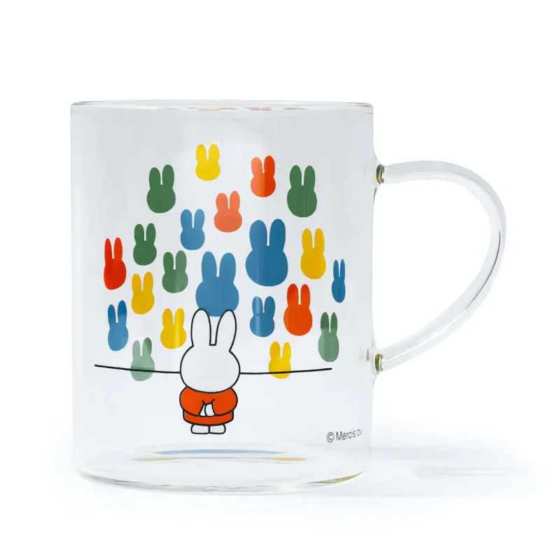 exclusive miffy heat resistant glass mug