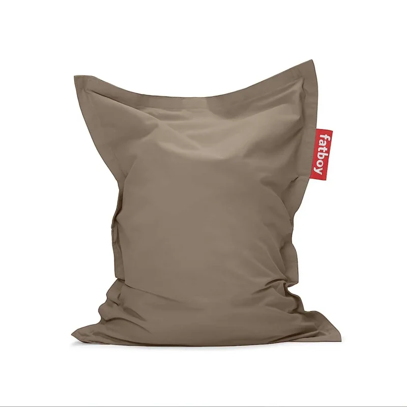 fatboy junior stonewashed beanbag taupe