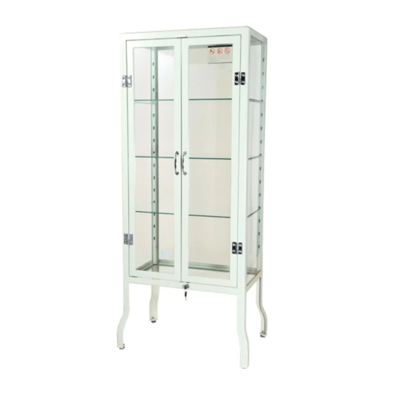 large ivory dulton doctor cabinet durable storage solution