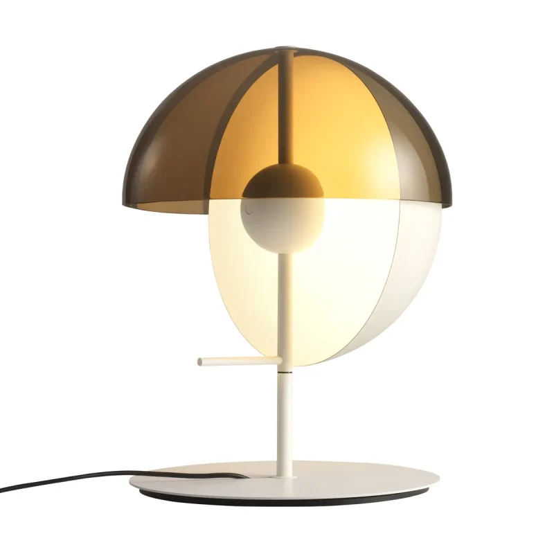 marset theia white table lamp