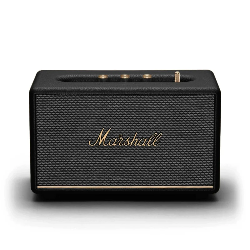 marshall acton iii black bluetooth speaker