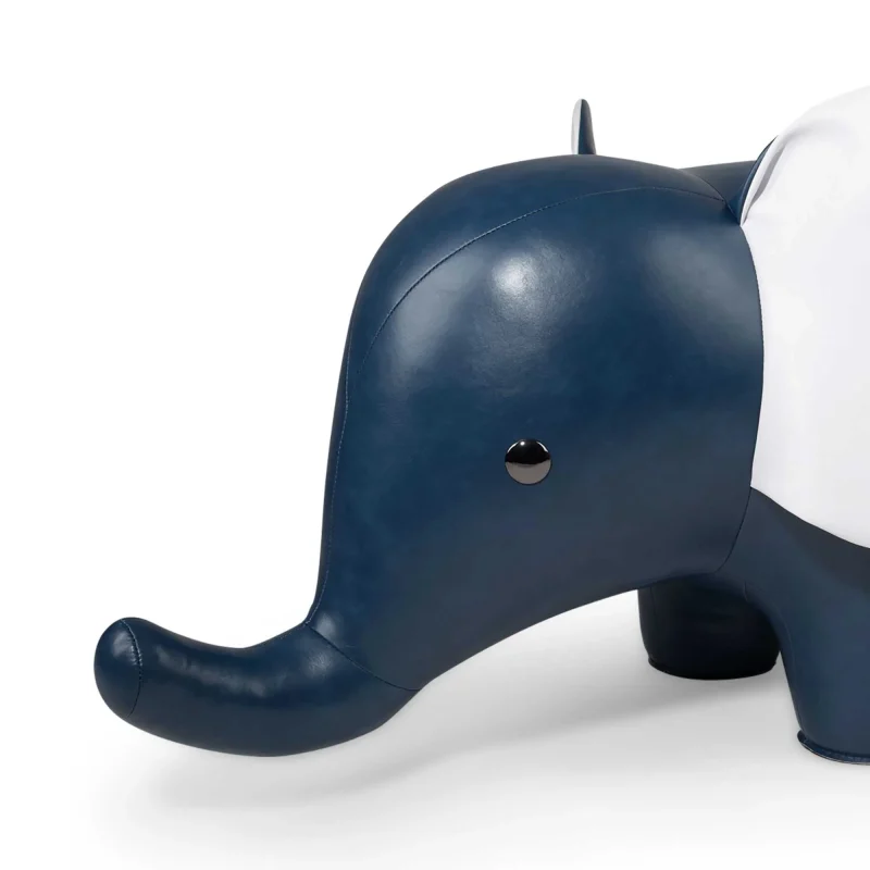 midnight blue white zuny giant elephant home decor easy returns