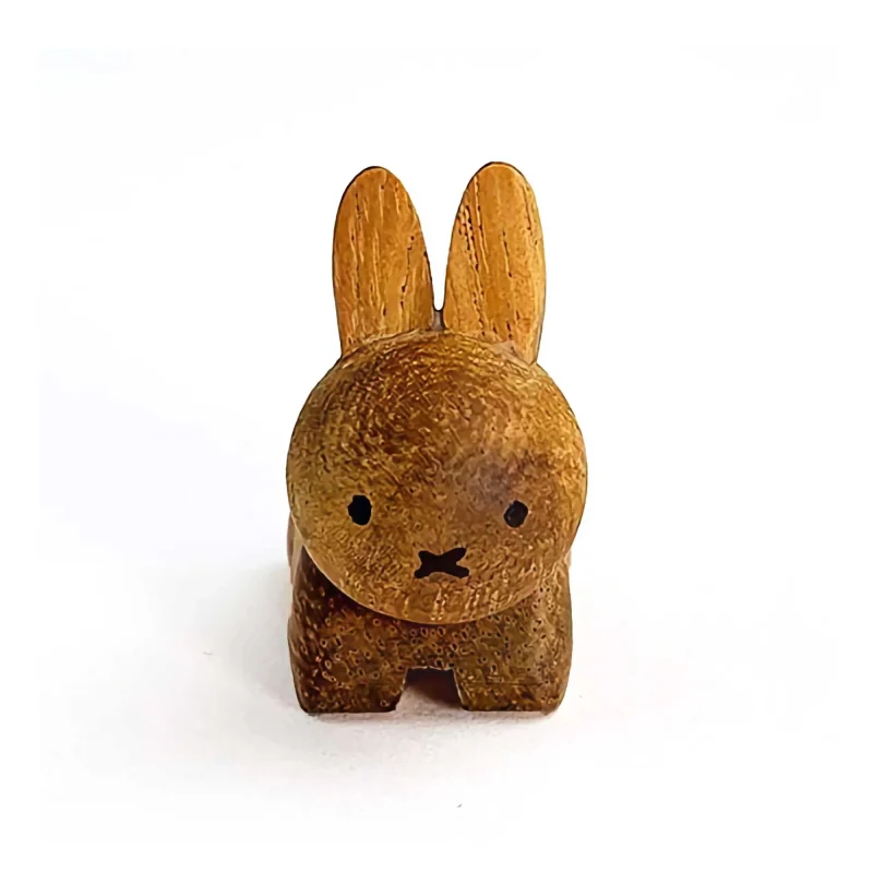 miffy brown wooden chopstick rest dick bruna