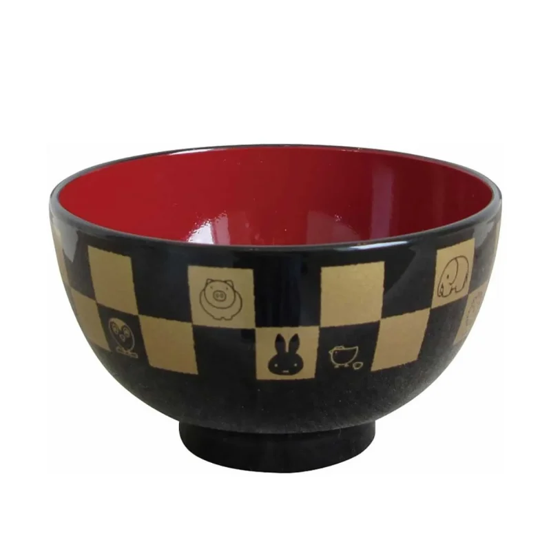 miffy checker decor soup bowl