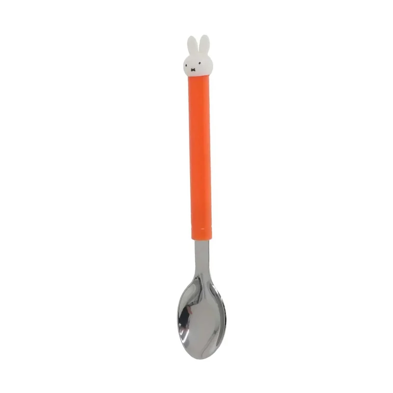 miffy orange mascot spoon adorable kids utensil