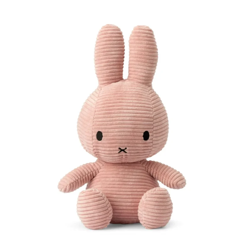 miffy pink corduroy plush toy 50cm sitting figure