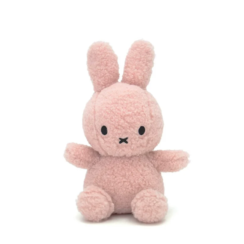 miffy pink soft teddy 23cm recycled eco friendly