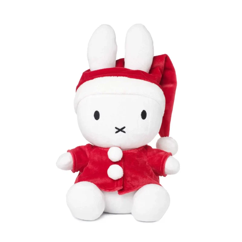 miffy santa soft toy 33cm cozy sitting plush