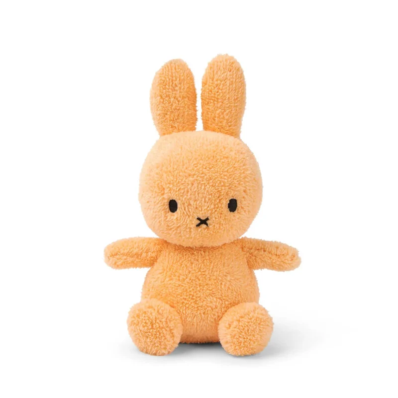 miffy sitting soft toy 23cm orange huggable irresistible