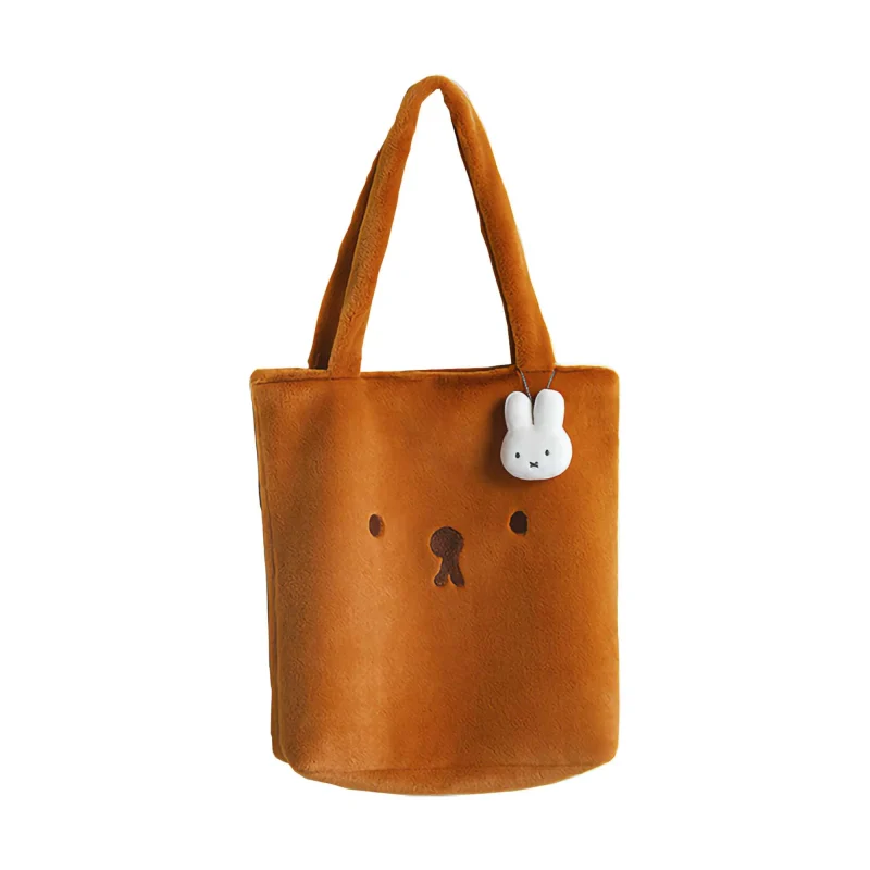 miffy x vipo boris plush tote bag exclusive design