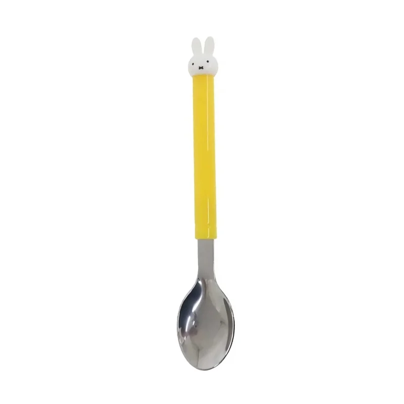 miffy yellow mascot spoon fun kids cutlery