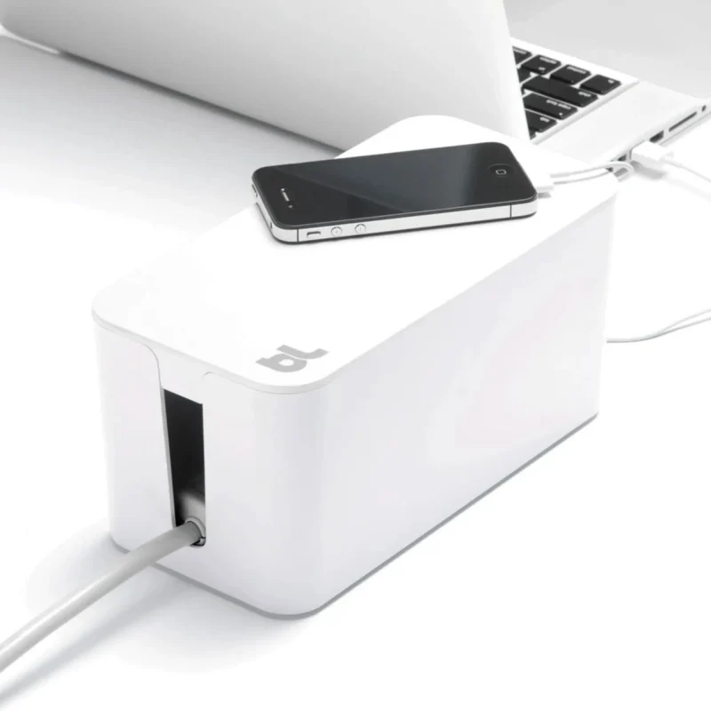 mini white cablebox by bluelounge