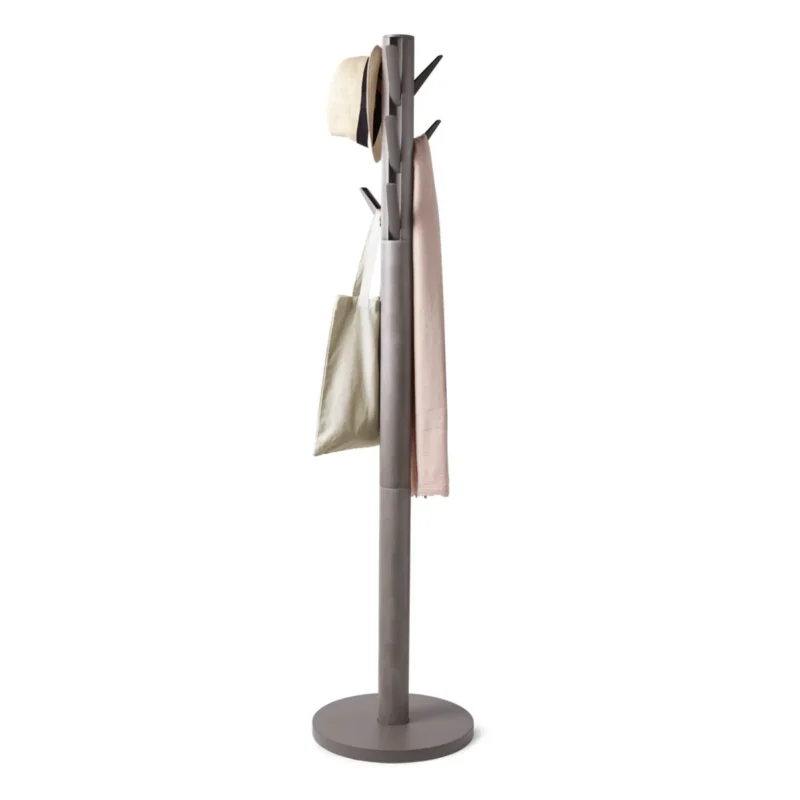 modern grey umbra flapper coat rack stylish storage solution