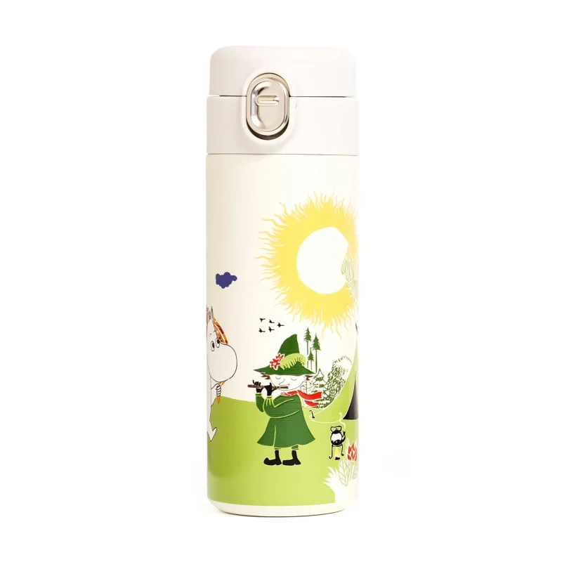 moomin 420ml vacuum tumbler green insulated eco friendly