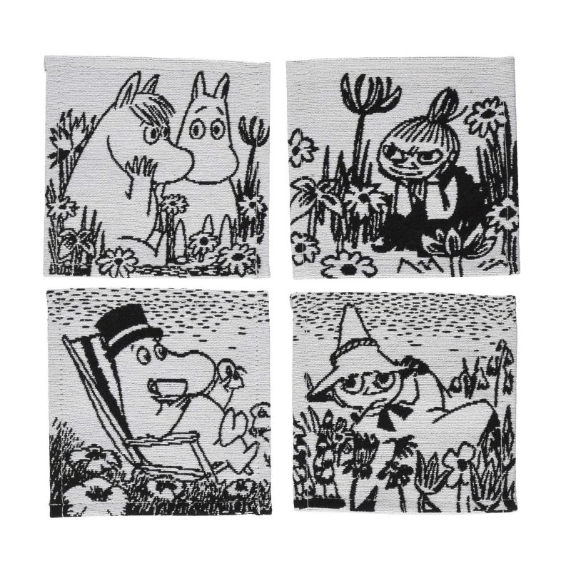 moomin valley coaster set marumo collection perfect gift