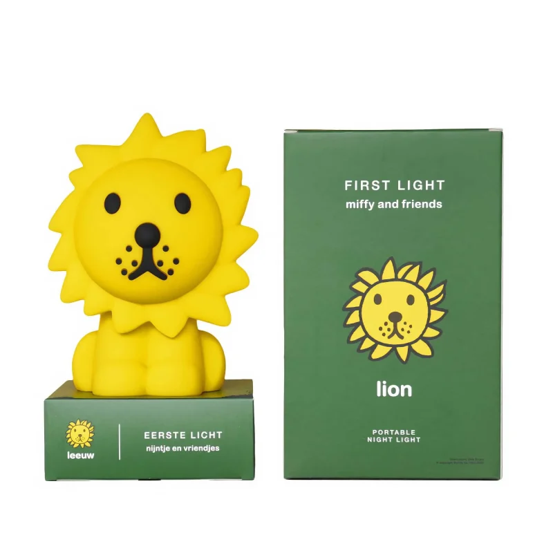 mr maria lion dimmable night light rechargeable portable