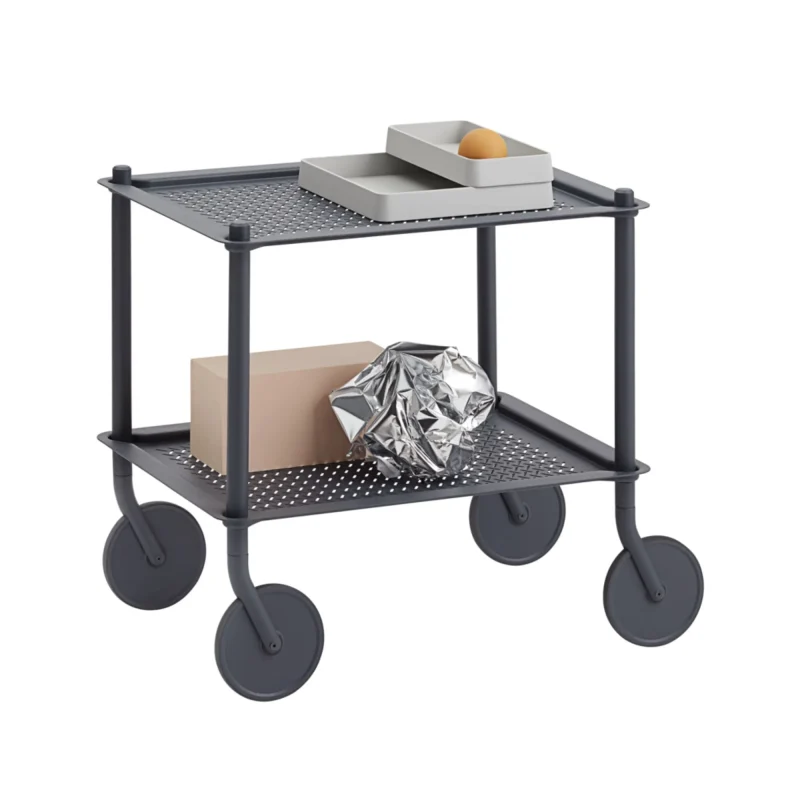 muuto flow trolley 2 layer blue grey easy returns