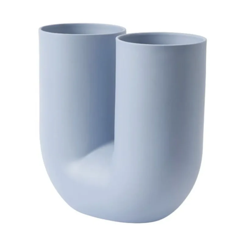 muuto kink vase light blue durable design