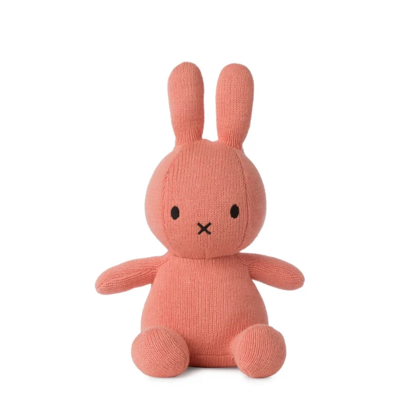 organic cotton miffy soft toy 23cm peachy punk design