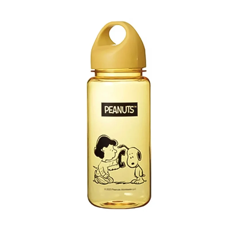 snoopy mate 650ml sporty water bottle yellow