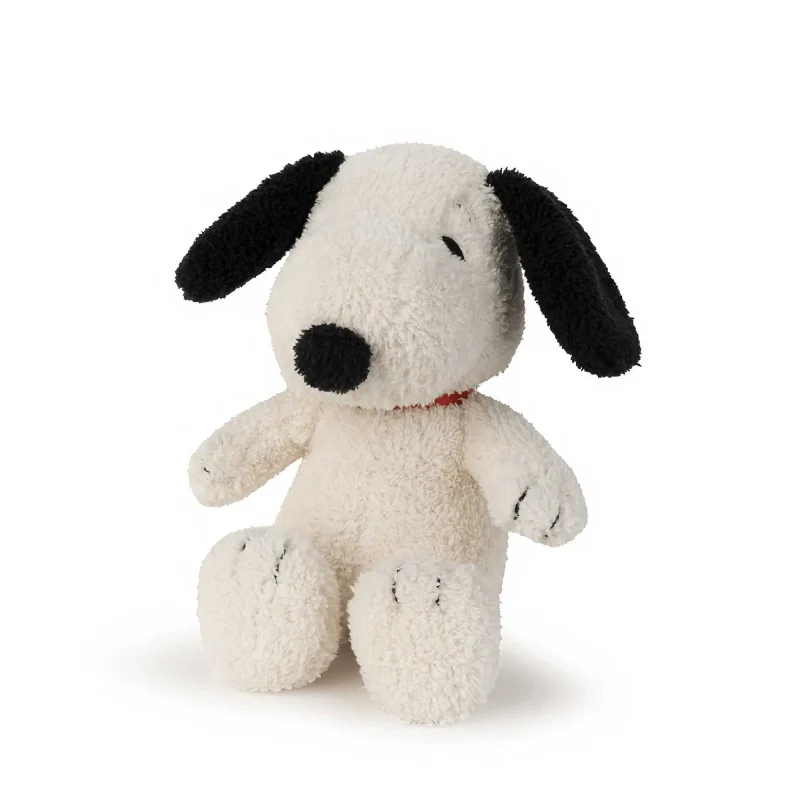 snoopy sitting soft toy 17cm cream plush limited edition