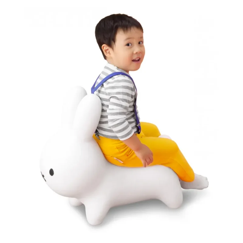 soft miffy bounce chair by bruna white cozy bouncing chair for kids