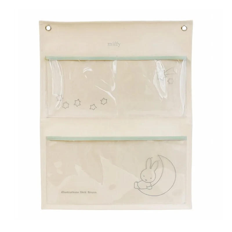 starry night miffy clear wall pocket reusable organizer