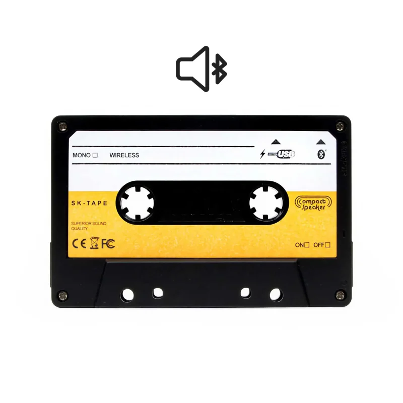 suck uk cassette bluetooth speaker retro wireless sound