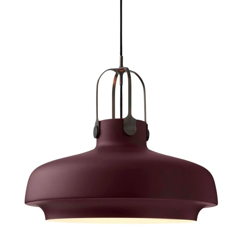 tradition sc8 copenhagen pendant light plum matt finish brass bronze suspension