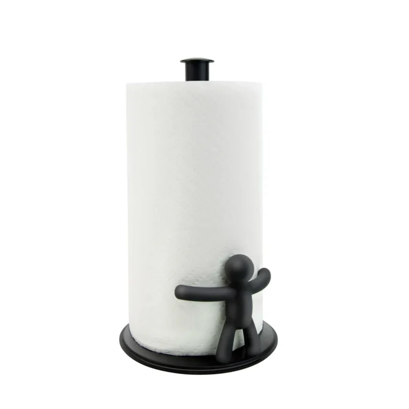 umbra buddy black kitchen paper holder