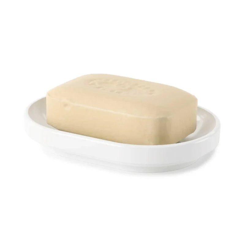 umbra step white soap dish