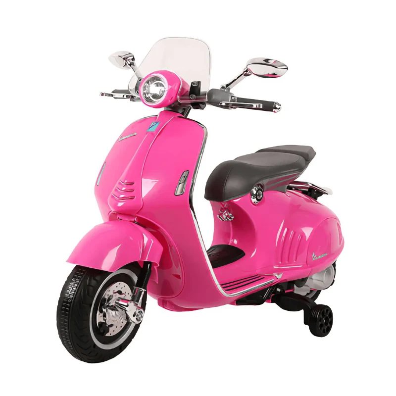 vespa 946 kids electric scooter hot pink