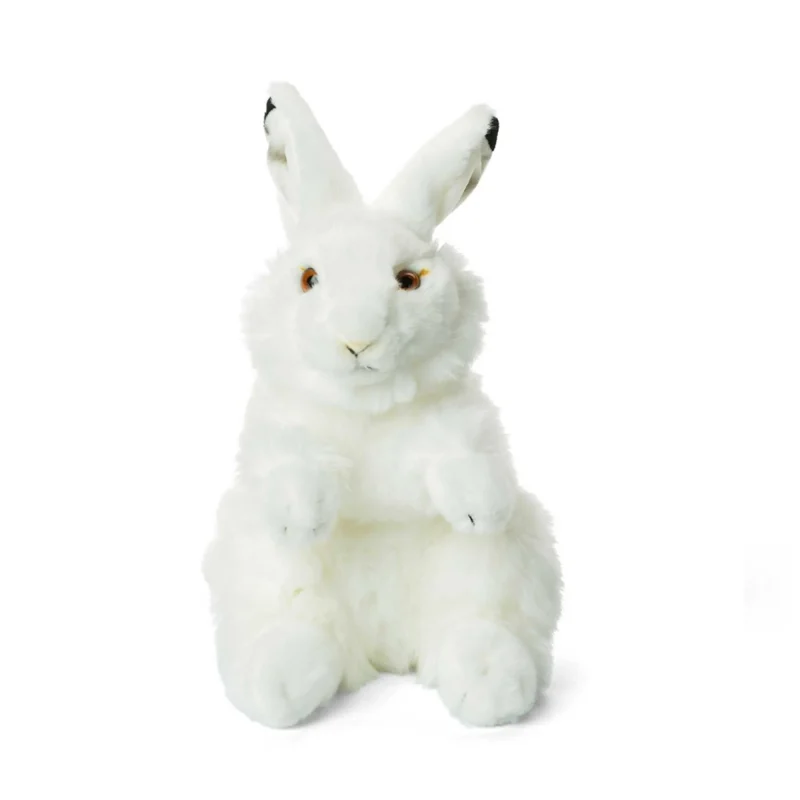 wwf arctic hare plush toy high quality soft and adorable