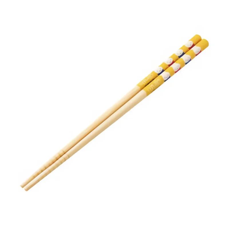 yellow miffy bamboo chopsticks skater design